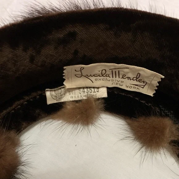 Vintage Fur Hat - Picture 3 of 3